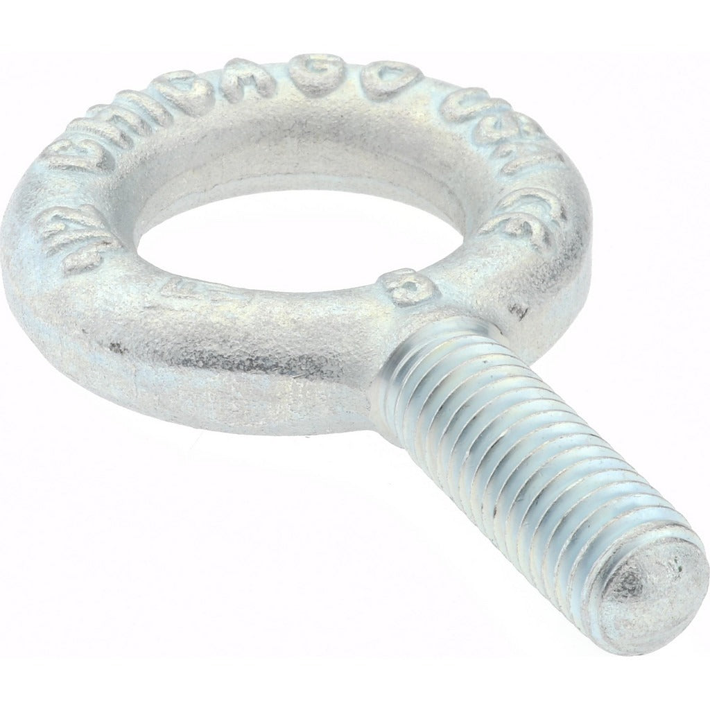 GIBRALTAR Gibraltar 26017 6 Fixed Eye Bolt 2600 Lb 1/2-13 Forged Steel