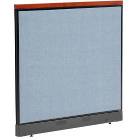 GLOBAL INDUSTRIAL Global Industrial 277558PBL Office Partition Panel Blue