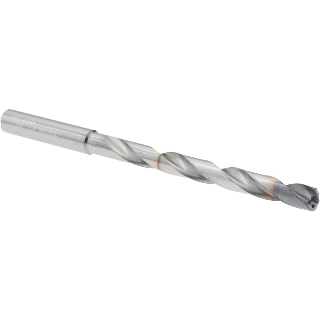 KYOCERA SGS PRECISION TOOLS Sgs 66649 Taper Length Drill Bit 25/64 in Solid Carbide
