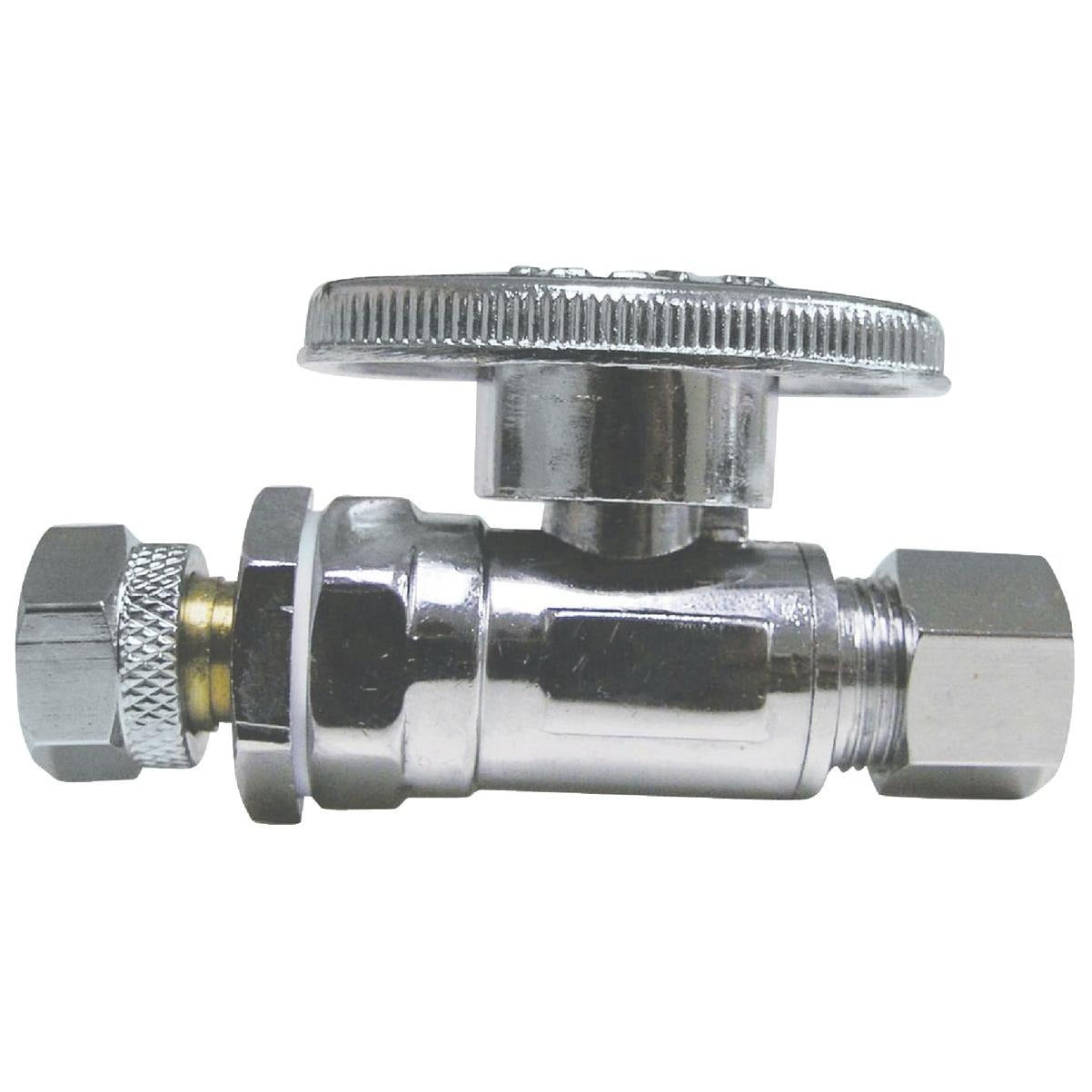 DO IT BEST Do It Best 400746 Straight Stop Valve 3/8 in Compression Brass