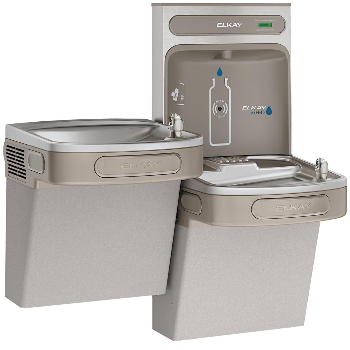BSC PREFERRED Bsc Preferred EZSTL8WSVRLK Bi-level Bottle Filling Station