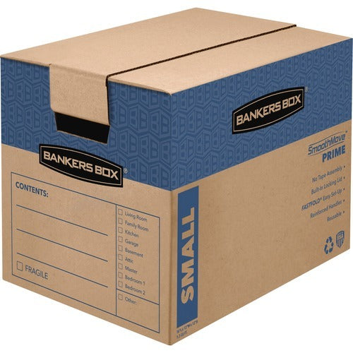 FELLOWES Fellowes FEL0062701 Small Moving Storage Box 10-pack
