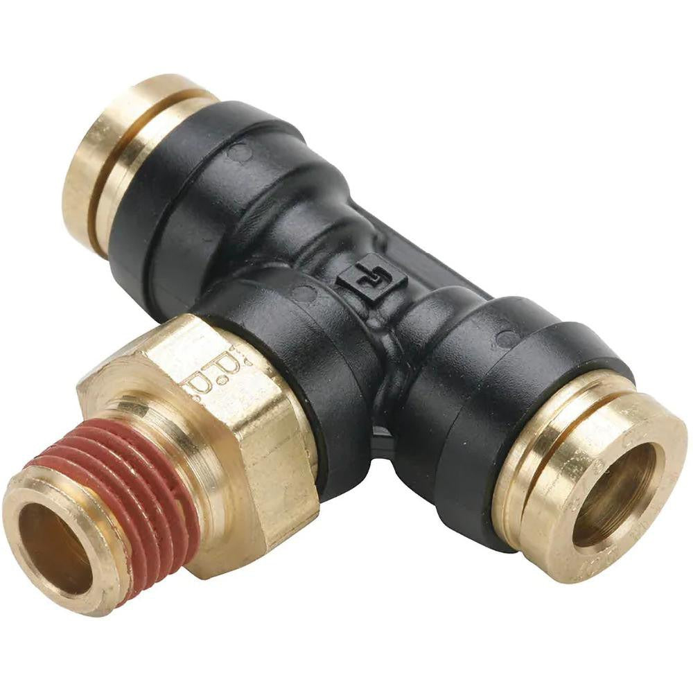 PARKER Parker PF-00079 Male Swivel Branch Tee 1/2 in Od Brass
