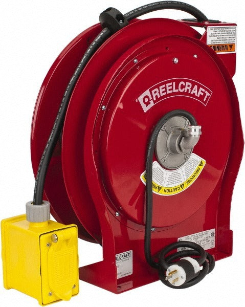 REELCRAFT Reelcraft L 5550 123 7 Cord Cable Reel 12 Awg 50 Ft Gfci