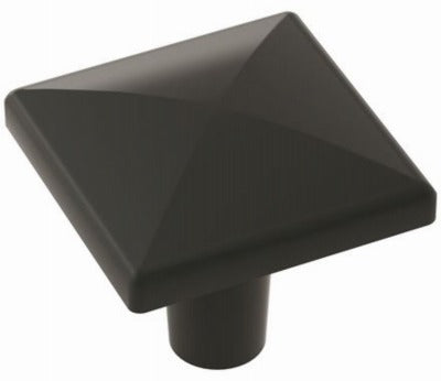 AMEROCK Amerock BP29370FB Cabinet Knob Matte Black 1.125 in