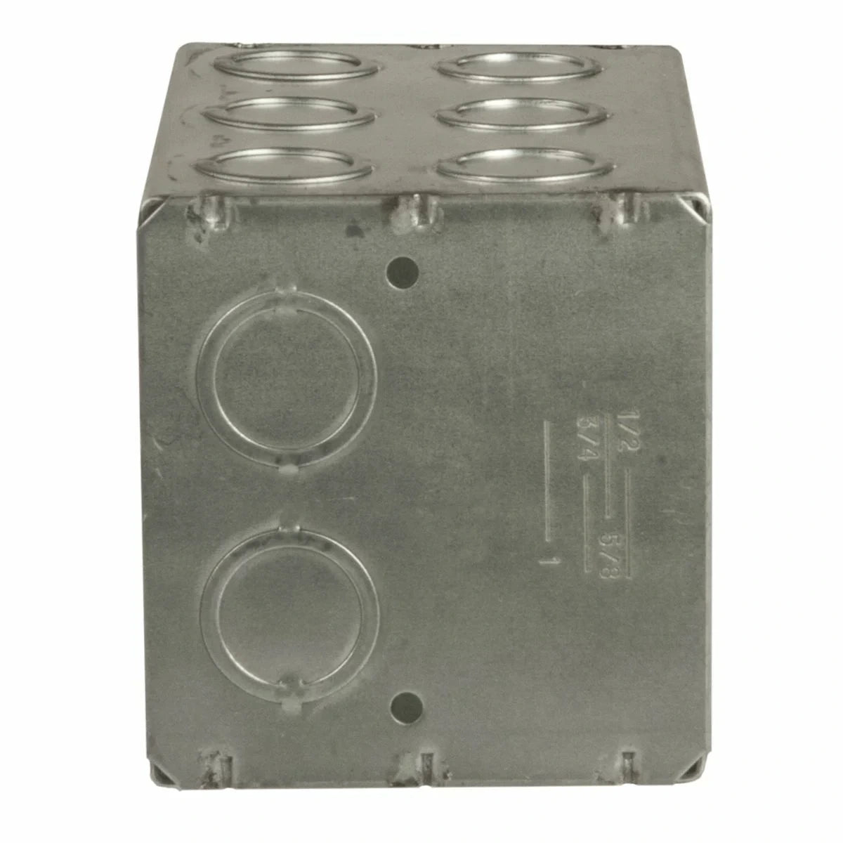 RACO RACO 697 Non-Gangable Masonry Box Steel 67.3 cu-in 3 Gangs 28 Knockouts
