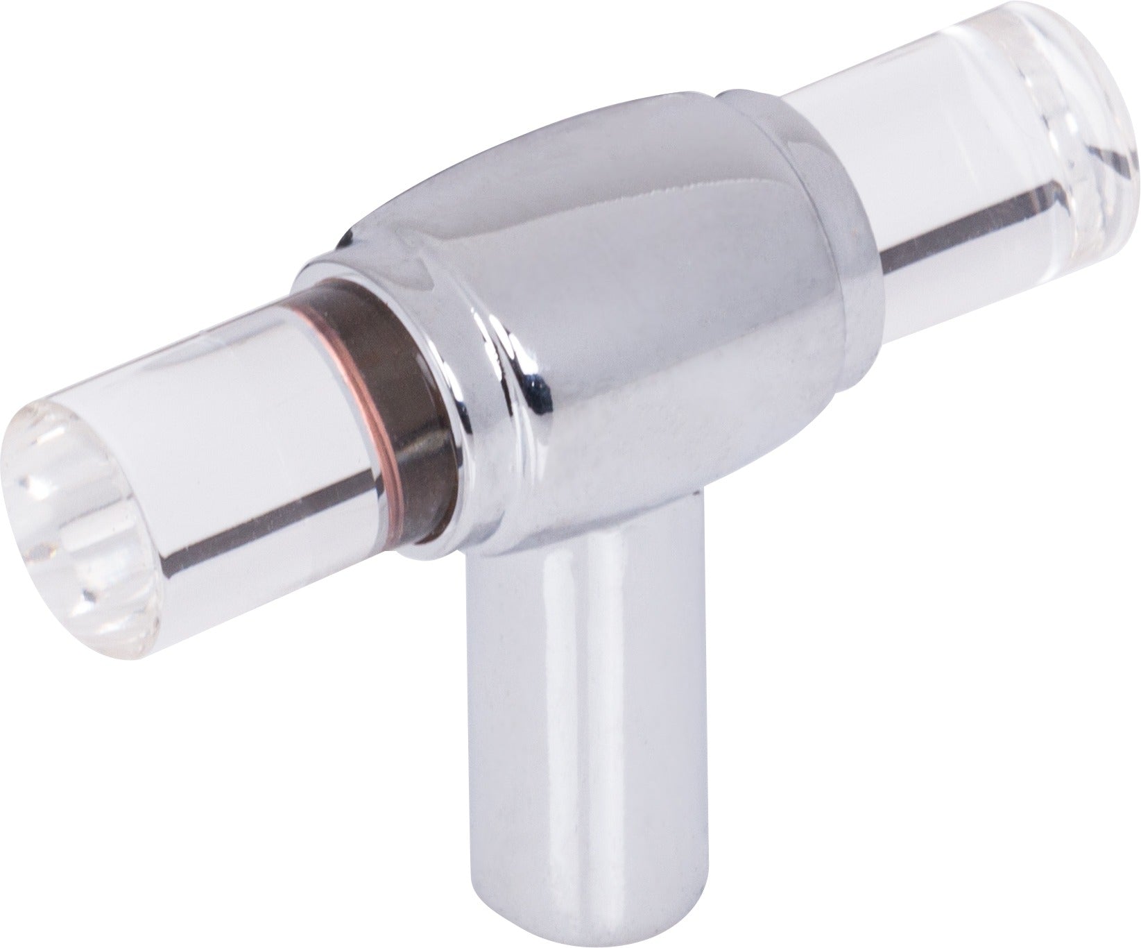 JEFFREY ALEXANDER Jeffrey Alexander 775L-PC Cabinet T-knob 2in Polished Chrome