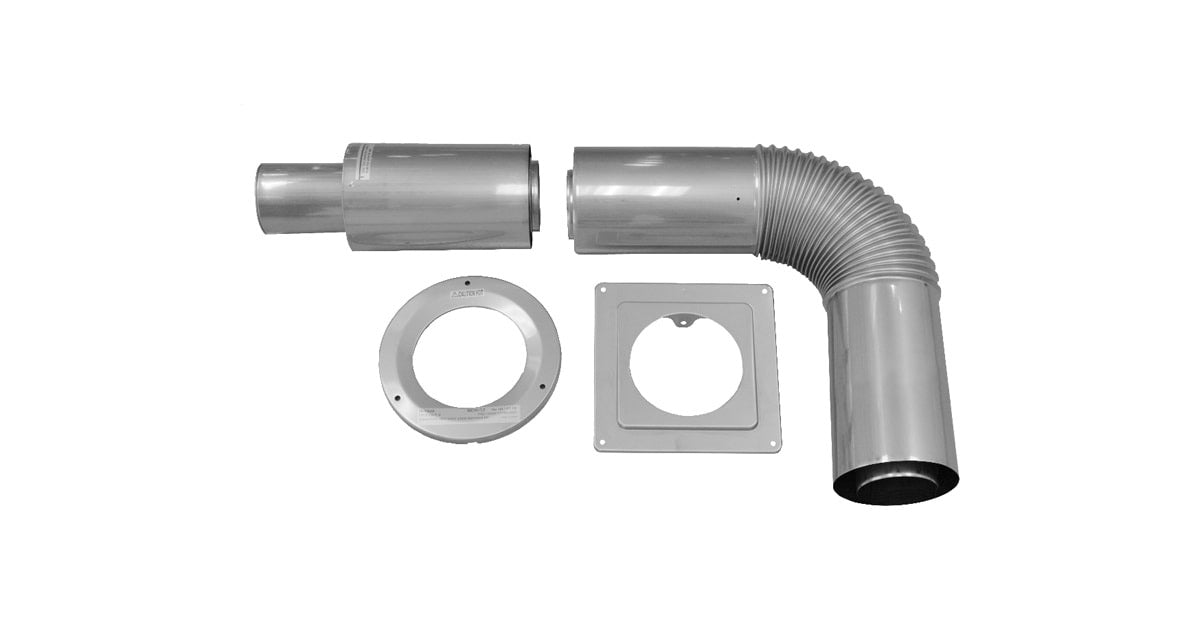 NORITZ Noritz CVK-H2-F Double Wall Concentric Horizontal Vent Kit Replaces CVK-H2