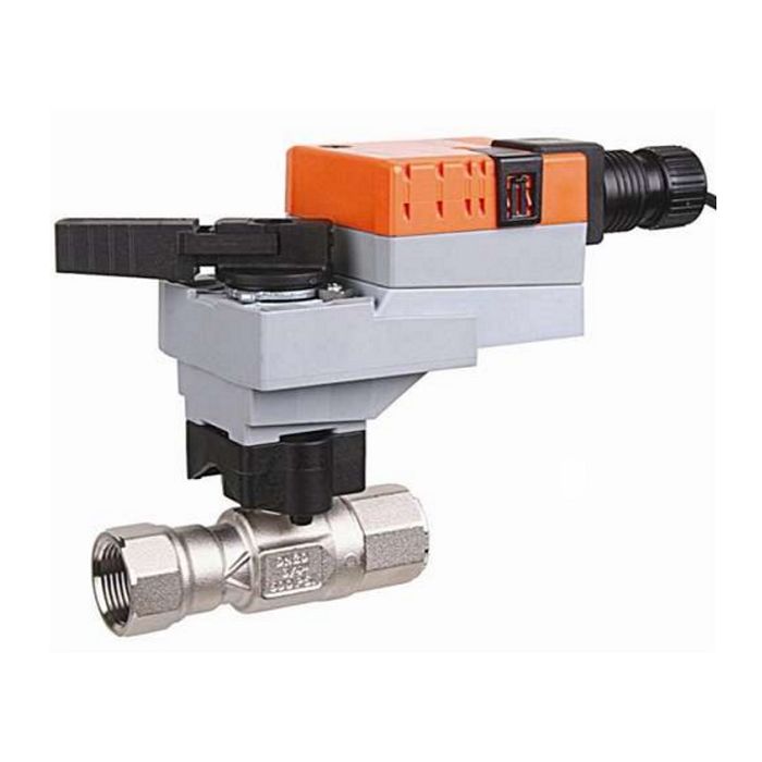 Belimo B216+LRB24-SR-T CCV Valve 0.5 Inch 2 Way 16 Cv Non-Spring Return 24V Modulating