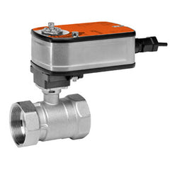 Belimo B224+LF24-SR 1 Inch NPT B2 Series 2-Way Characterized Control Valve with Spring Return Actuator and Motor 19.0 Cv