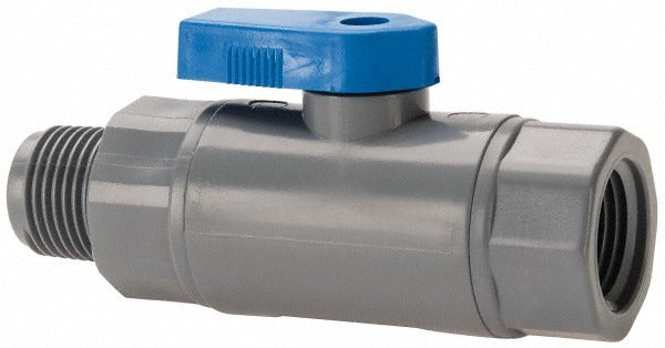 SPECIALTY MFR Specialty Mfr 6380990 Ball Valve 3/8 Inch Mnpt X Fnpt Pvc
