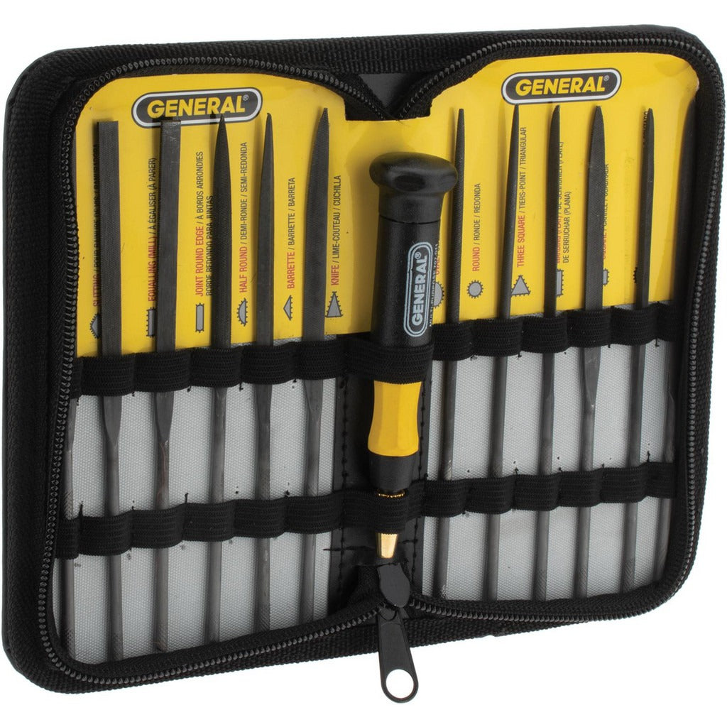 GENERAL FILTERS General 707475 Needle File Set 12 Piece