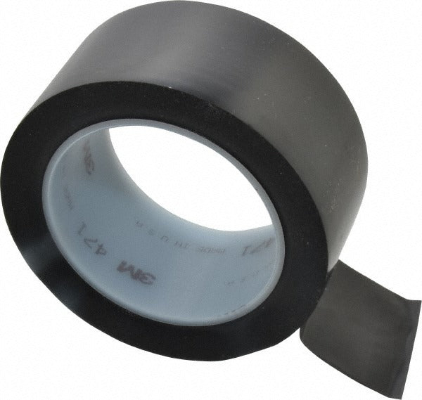 3M 3M 7000048401 Floor Aisle Marking Tape 2 in Vinyl Black
