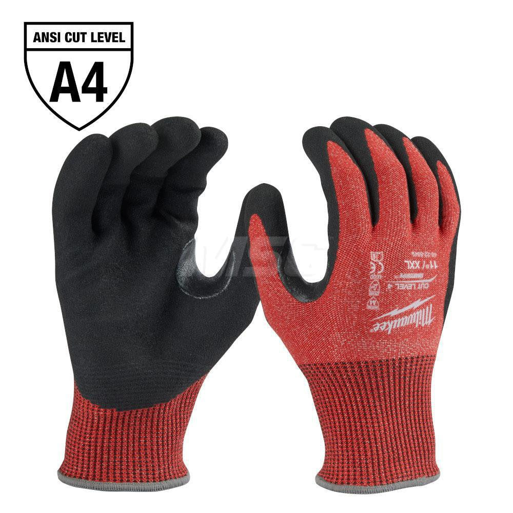MILWAUKEE Milwaukee Tool 48-22-8949 Cut A4 Gloves 2XL Nitrile