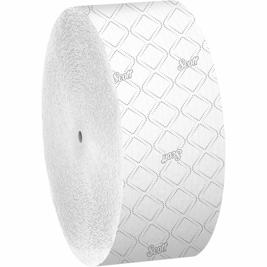 KIMBERLY-CLARK Kimberly-Clark KCC07006 Scott jumbo coreless roll bathroom tissue 2-ply (9 inch x 1150 ft / 12 per case)