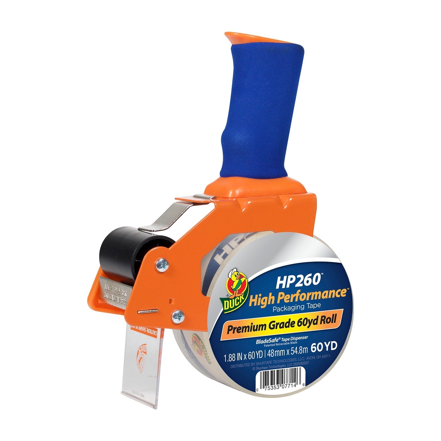 DUCK Duck DUC1078566 Bladesafe Antimicrobial Tape Gun 1.88 in x 90 ft (3 in core)