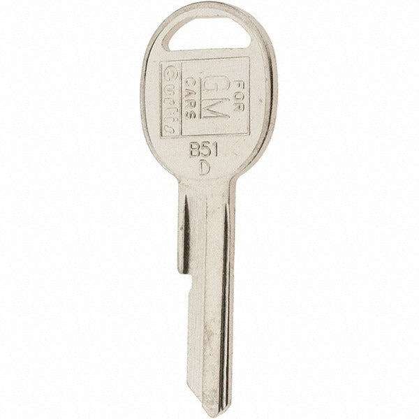VALUE COLLECTION Value Collection BD-B-51 Gm Nickel Key Blank 10pk