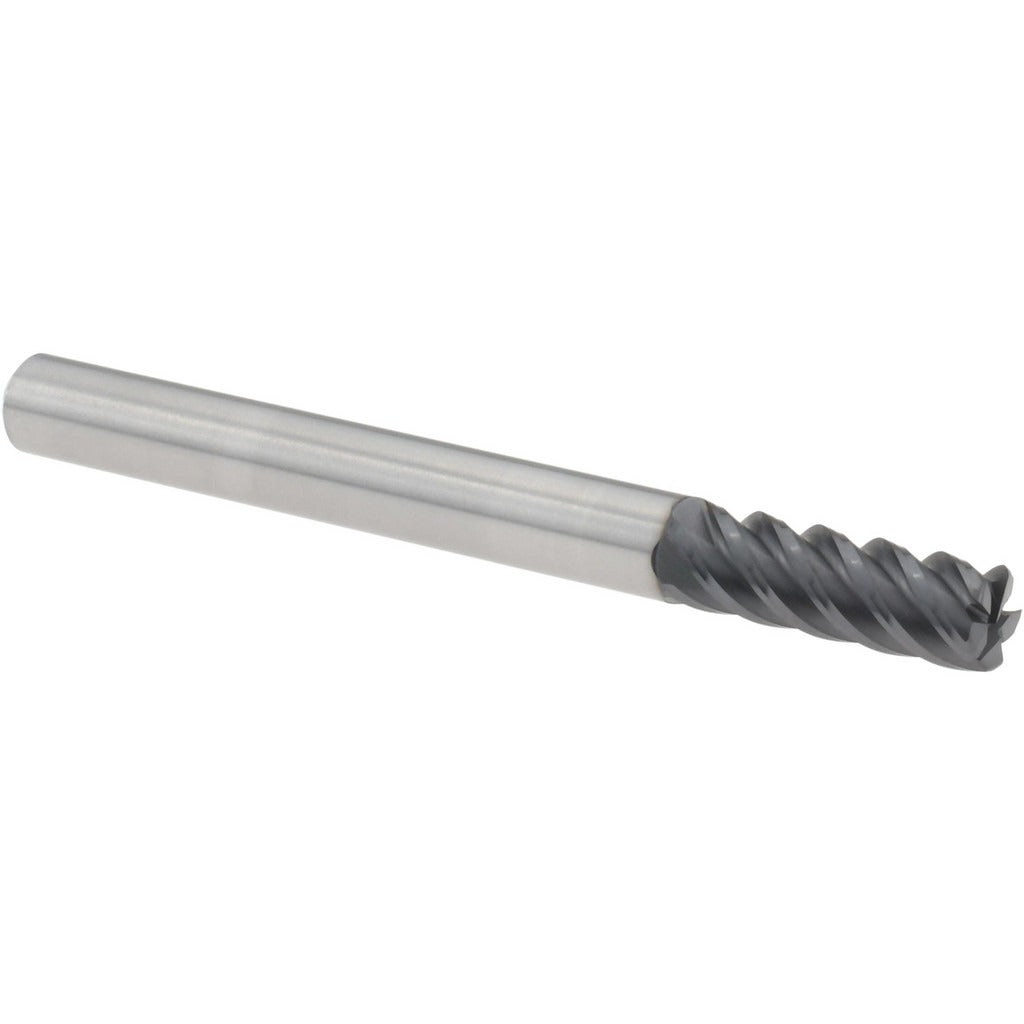 SECO TOOLS Seco 17006985 Corner Radius End Mill 3/16 in 5 Flute Carbide