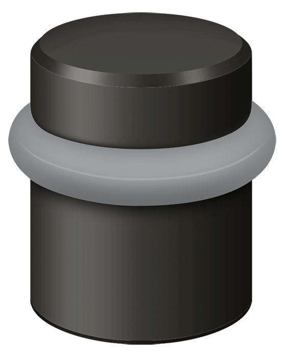 DELTANA Deltana UFB4505U10B Round Universal Floor Bumper