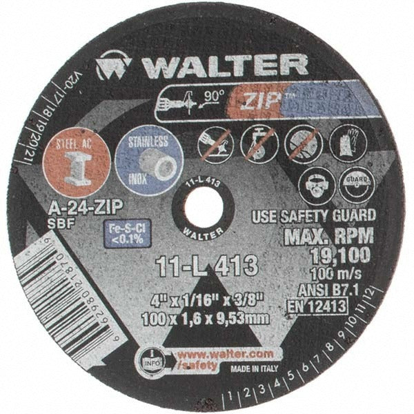VALUE COLLECTION Value Collection W11L413 Cut-off Wheel Type 1 4 in 25 Pack