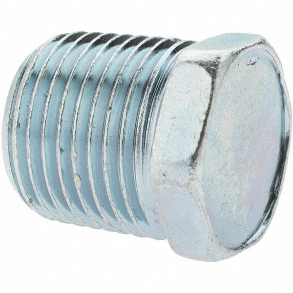 BRENNAN INDUSTRIES Brennan 16030 Steel Hex Plug 1/2 Inch Mnpt Fitting