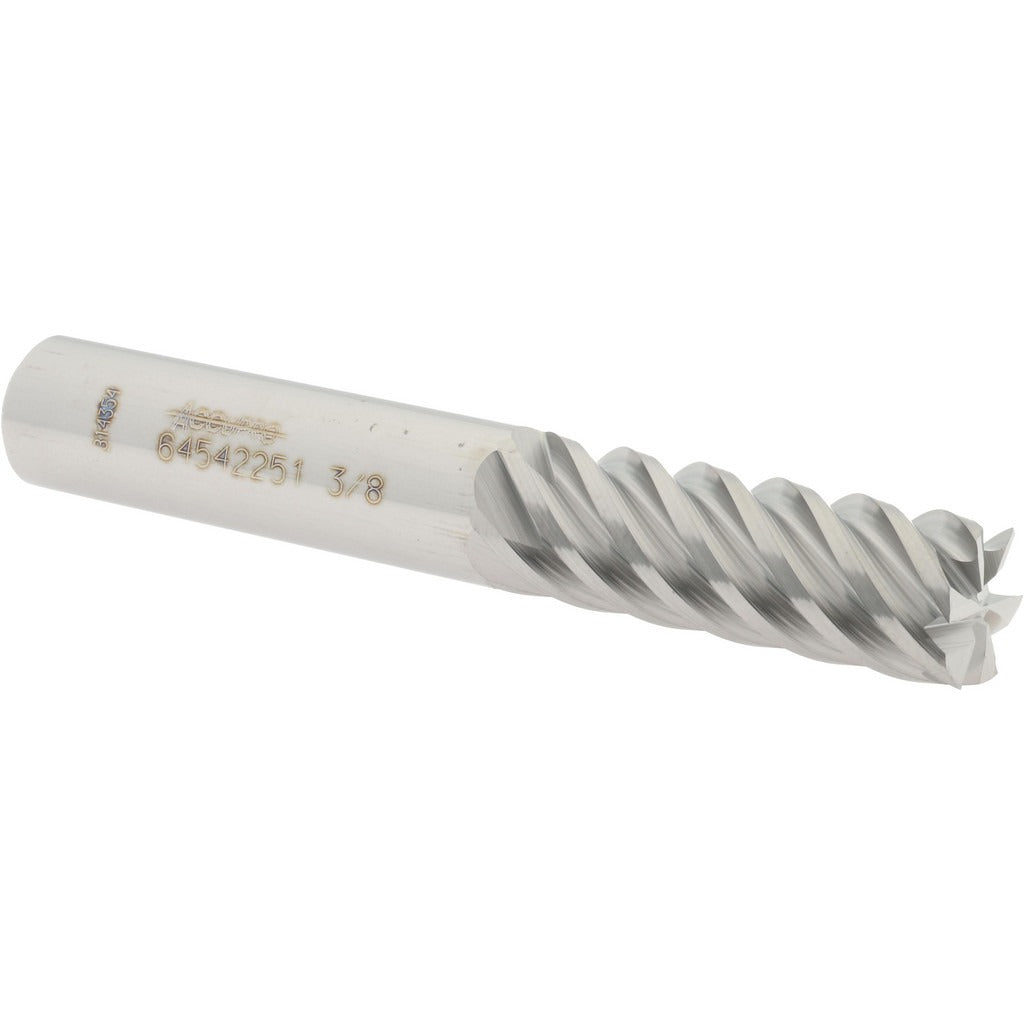 ACCUPRO Accupro 12177411 Square End Mill 3/8 Inch 6 Flute Carbide