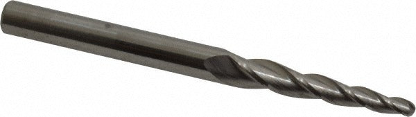 ACCUPRO Accupro 12177620 Tapered Ball End Mill 3 Flute Solid Carbide