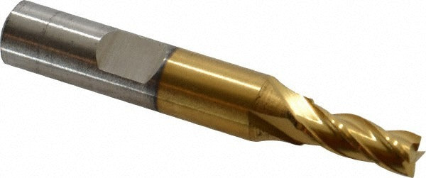 CLEVELAND CONTROLS Cleveland C33193 Square End Mill 15/64 in 4 Flute Hss Tin