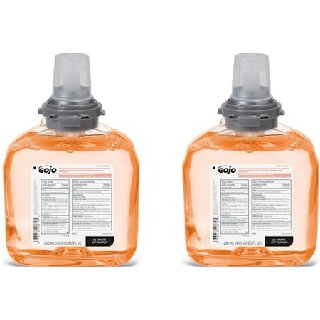 GOJO Gojo GOJ536202 Soap Refill for TFX Dispenser Antibacterial with Vitamin E and Aloe (1200 mL / Pack of 2) 5362-02
