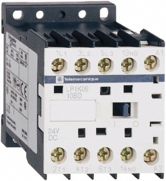 SCHNEIDER ELECTRIC Schneider Electric LP1K0910BD Iec Contactor 3 Pole 24VDC