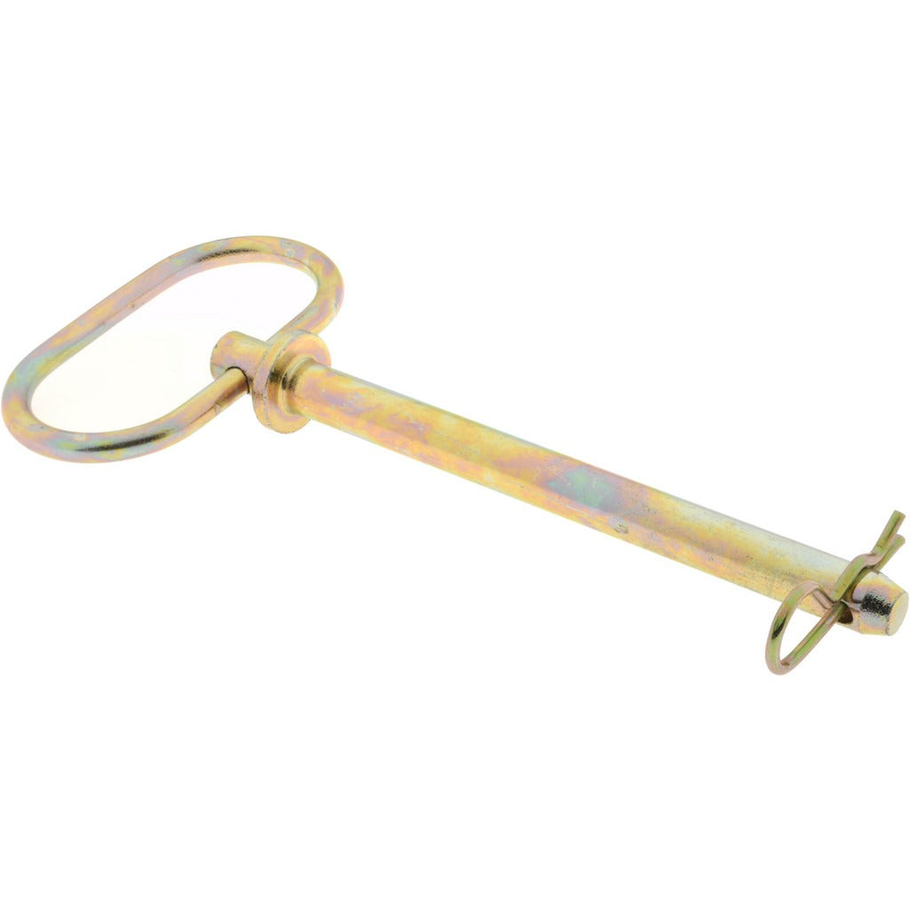VALUE COLLECTION Value Collection P20062 Pull Ring Hitch Pin 3/8 in Zinc Steel