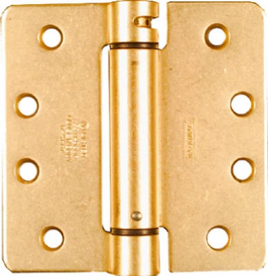 NATIONAL HARDWARE National Mfg N185-207 4x4 Brass Adjustable Spring Hinge