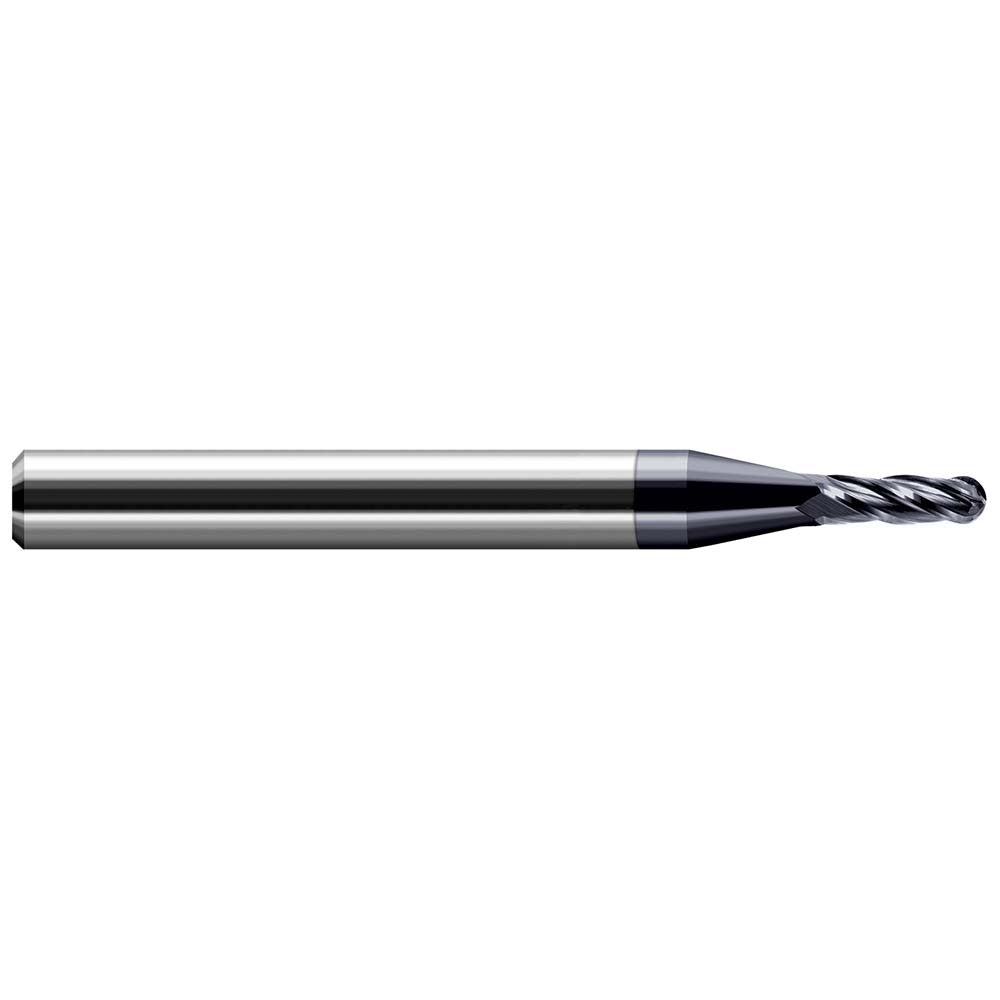 HARVEY TOOL Harvey Tool 74350-C3 Ball End Mill 0.05in 4 Flute Carbide