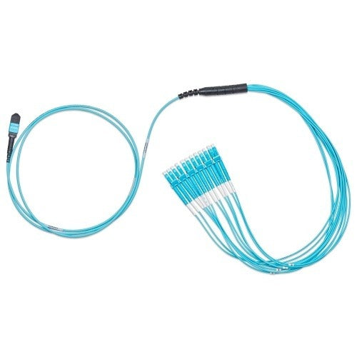 BELDEN Belden Inc. FP3LDMF002M OM3 Fiber Patch Cable MPO12 Lc