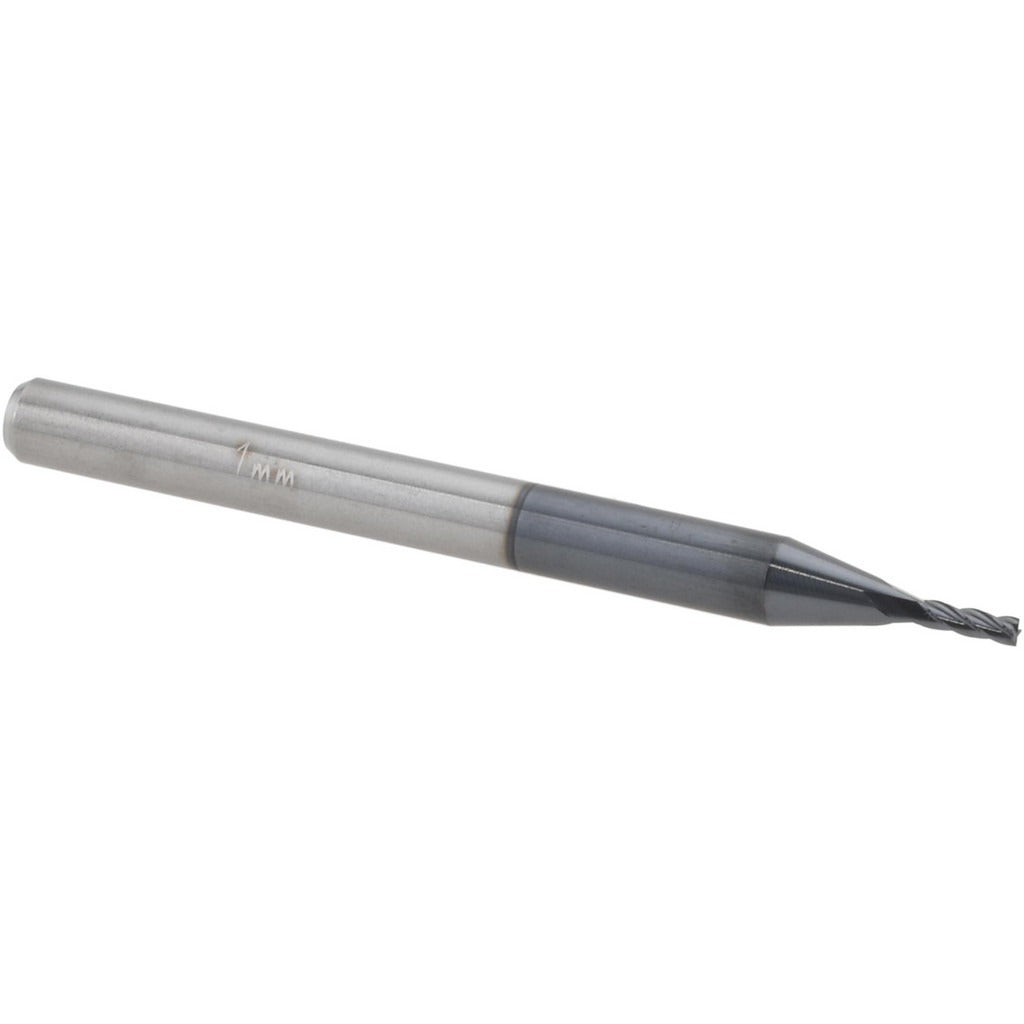 ACCUPRO Accupro 14797344 Square End Mill 1mm 4 Flute Carbide Altin