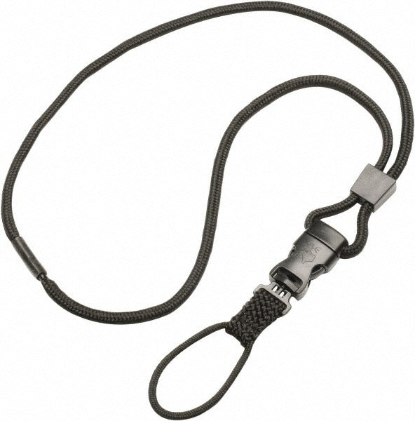 ABILITYONE Abilityone 8455016660465 Black Plastic Lanyard 36 in