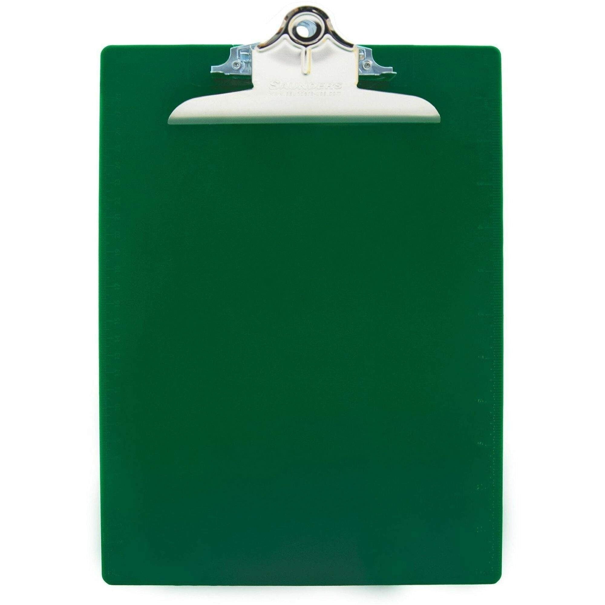 SAUNDERS Saunders SAU21604 Recycled Plastic Clipboard 8-1/2 x 12 (1 Pack)
