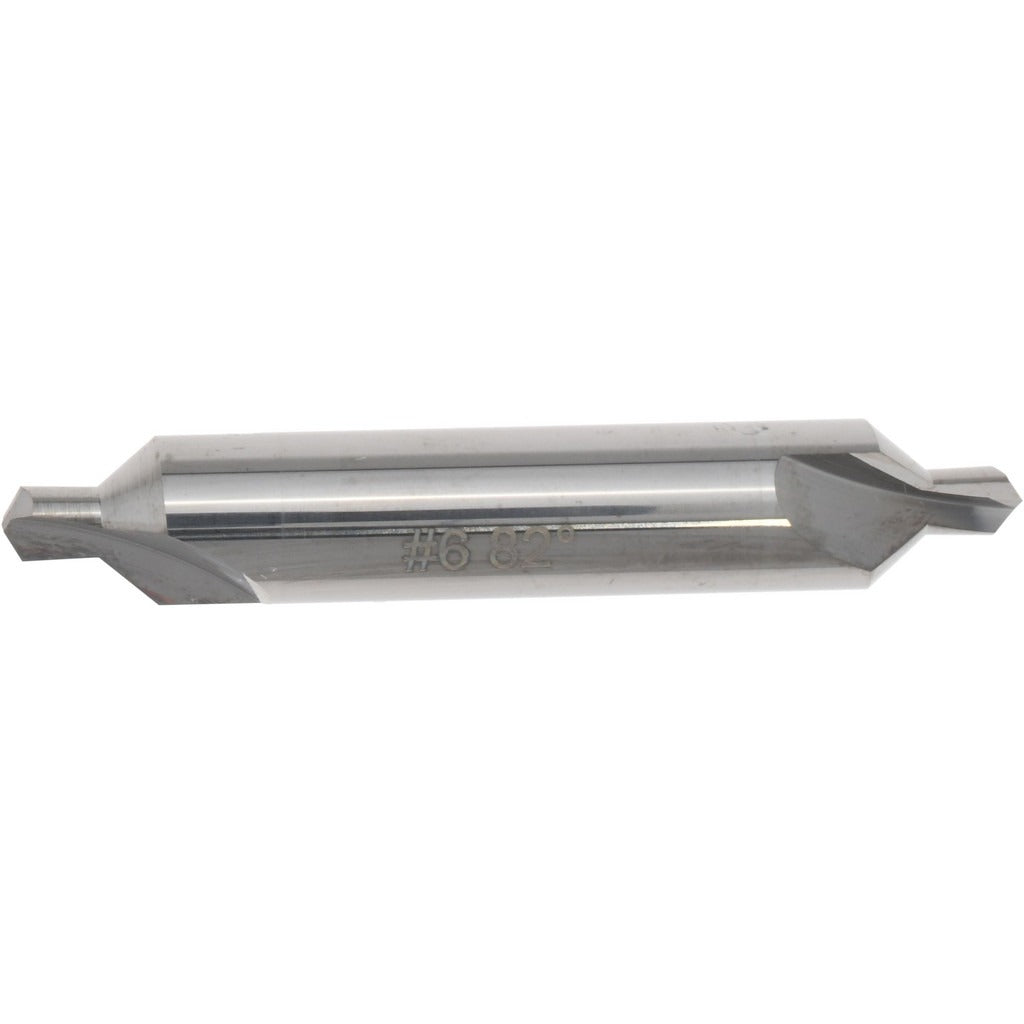 HERTEL Hertel 300-002008 Combo Drill Countersink Size 6 Solid Carbide