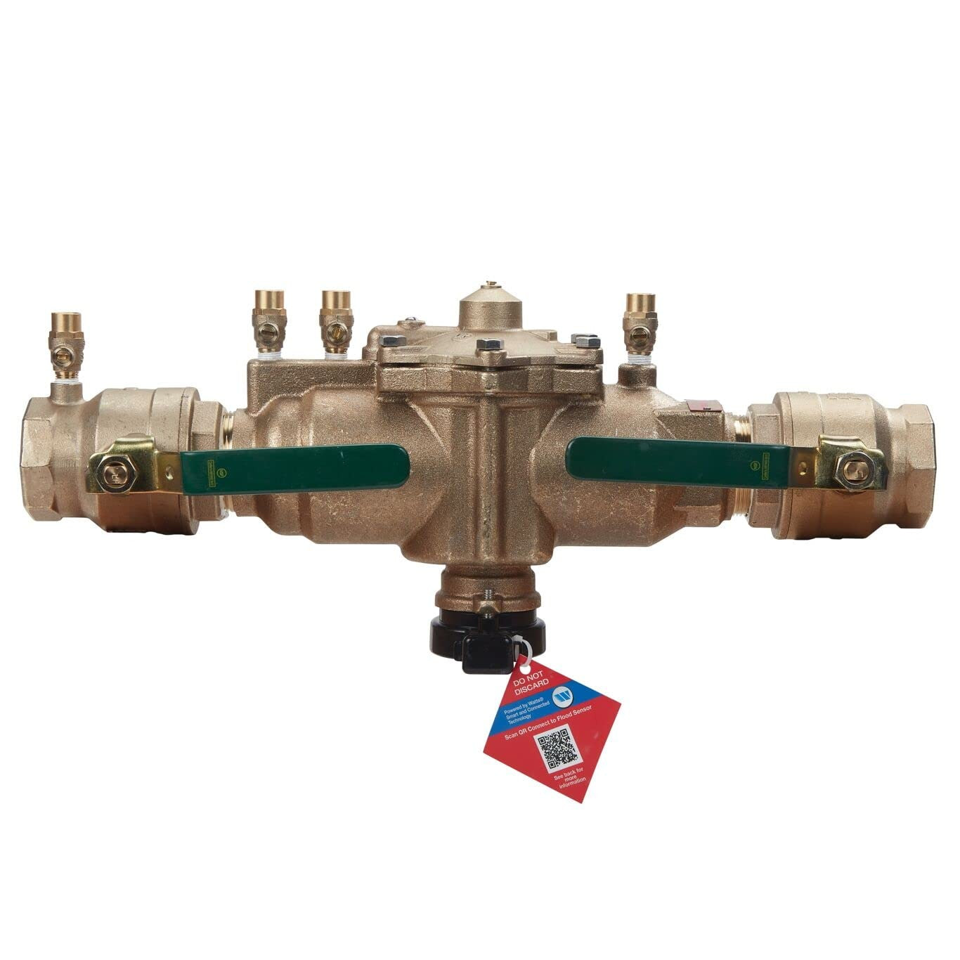 WATTS WATTS LF009M2-QT-FS Reduced Pressure Zone Backflow Preventer Assembly 2 Inch
