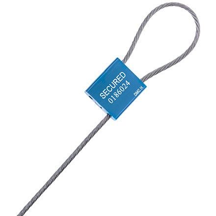 BSC PREFERRED Bsc Preferred SE1060BL Steel Security Seals 50-pack
