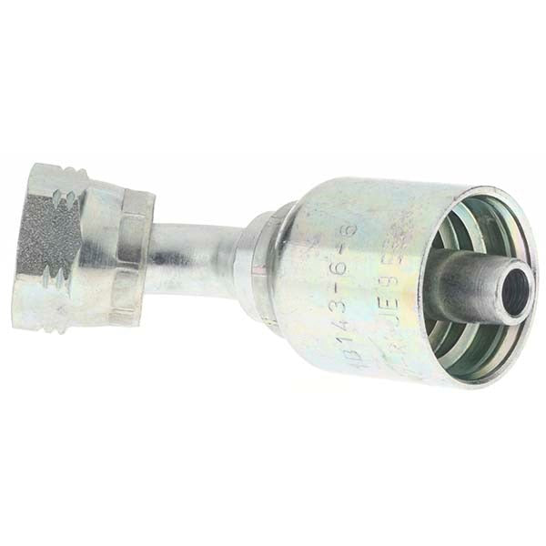 PARKER Parker PP-00247 Hydraulic Hose Fitting 45 Deg Elbow 3/8 Steel
