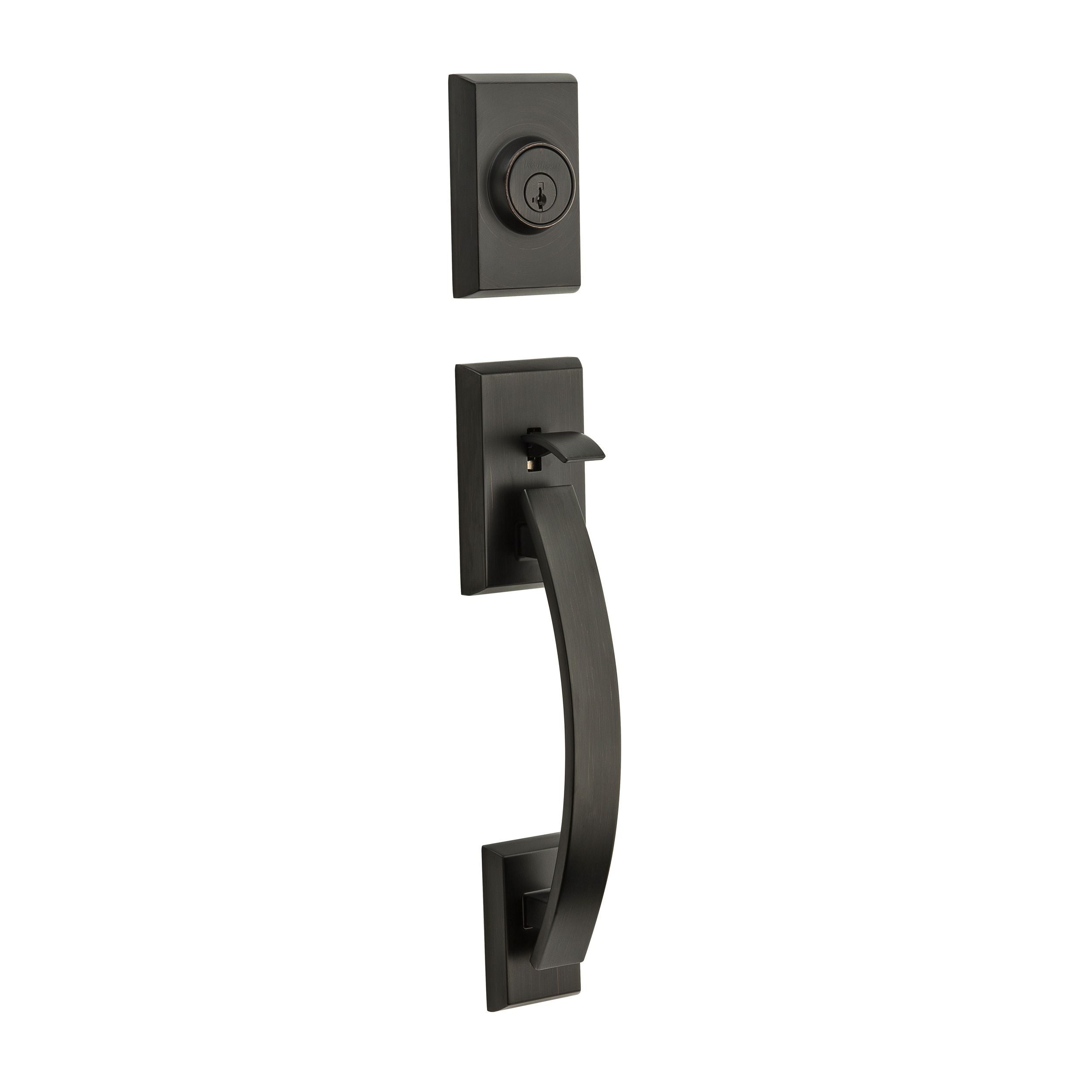 KWIKSET Kwikset 802TVHLIP-11P Tavaris Dummy Handleset Bronze