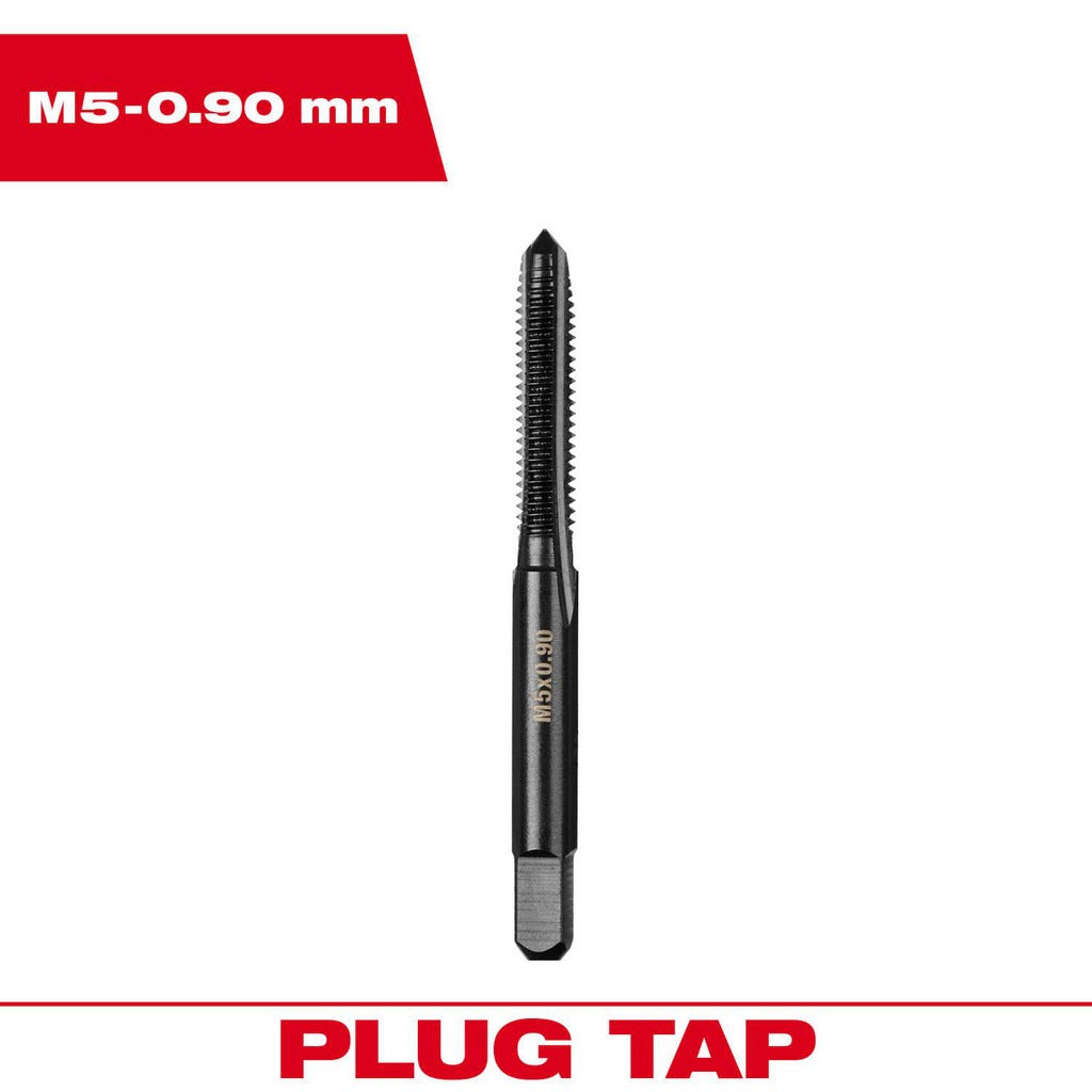 MILWAUKEE Milwaukee Tool 49-57-5128 M5x0.9 Straight Flute Tap