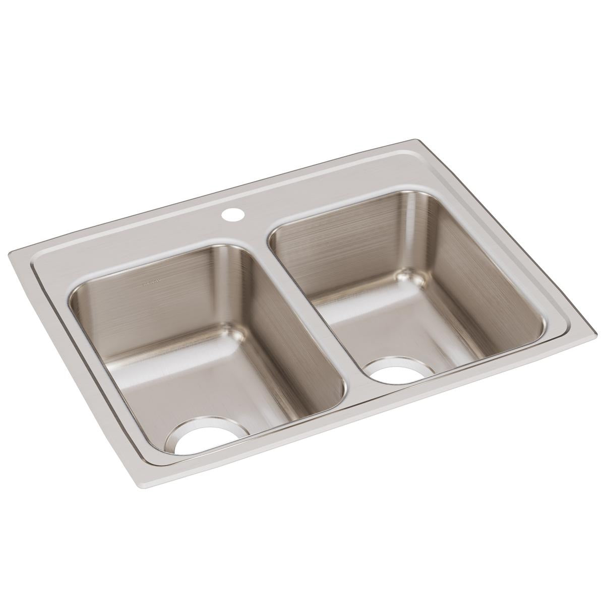 BSC PREFERRED Bsc Preferred LRQ25191 Double Bowl Drop-in Sink 25x19.5