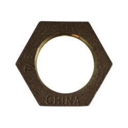 MIDLAND INDUSTRIES Midland Industries 44701LF Hex Locknut 1/4 in Fpt Bronze