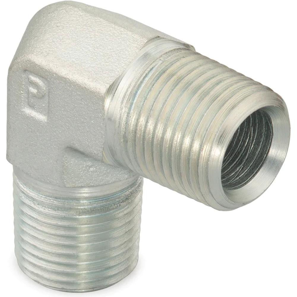 PARKER Parker 3/8 Cr-s 90 Degree Male Elbow 3/8 Mnptf 6000 Psi