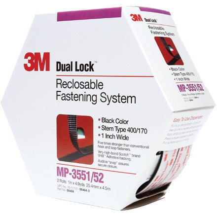 BSC PREFERRED Bsc Preferred DK3M101 Reclosable Fastener Strip 15 Ft