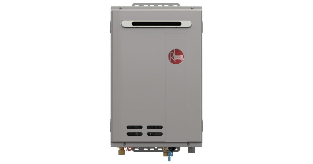 RHEEM Rheem RTG-95XLP-3 199,000 Btu/h RTG Series high-efficiency non-condensing tankless propane water heater (Outdoor)