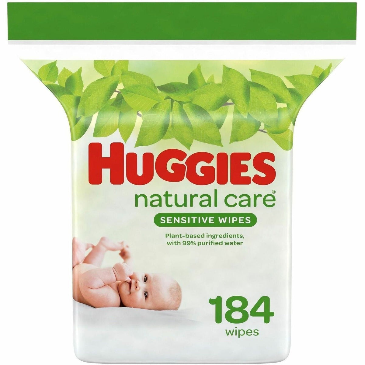 KIMBERLY-CLARK Kimberly-Clark KCC31816CT Huggies Natural Care Sensitive Baby Wipes 3 / Carton