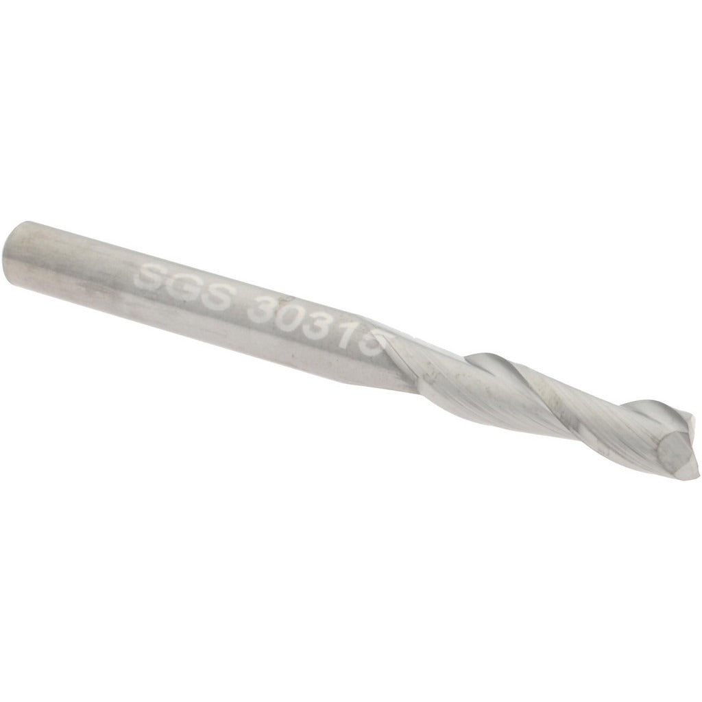 KYOCERA SGS PRECISION TOOLS Sgs 30315 Square End Mill 1/8 in 2 Flute Solid Carbide